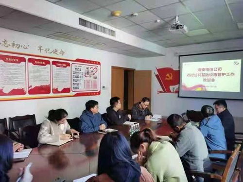 中國電信海安分公司 筑牢數(shù)字底座，扎實開展電信基礎(chǔ)設(shè)施管護工作